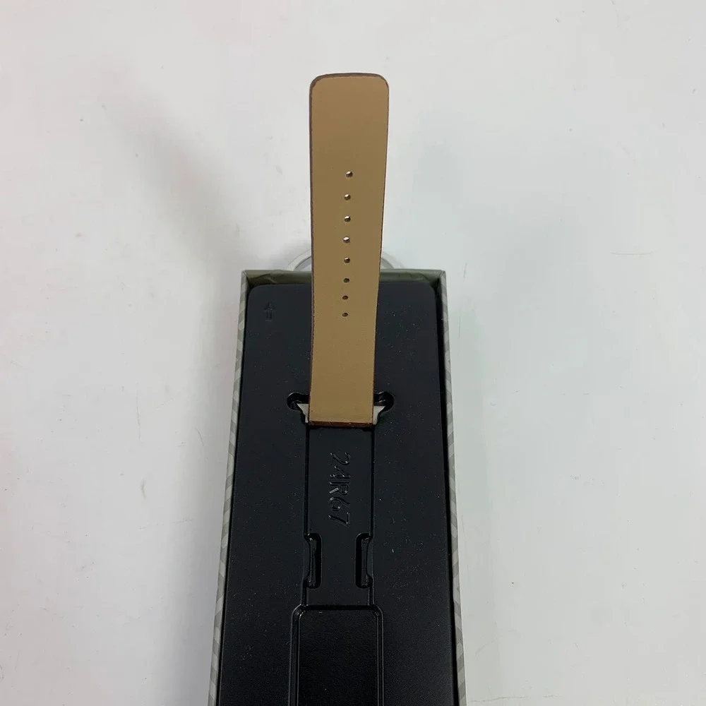 Posh Tech Woven Brown Leather‎ Apple Watch Band Strap 38mm 40mm 41mm